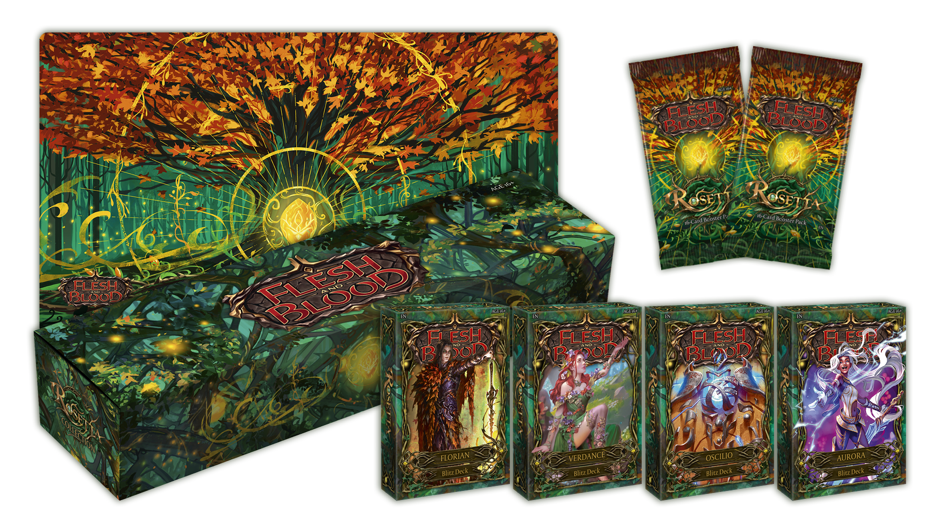 Rosetta Collection Box  Red Claw Gaming    | Red Claw Gaming