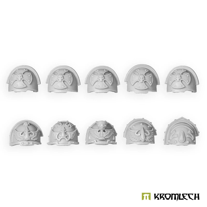 Seraphim Knights Praetorian Shoulder Pads Minatures Kromlech | Red Claw Gaming
