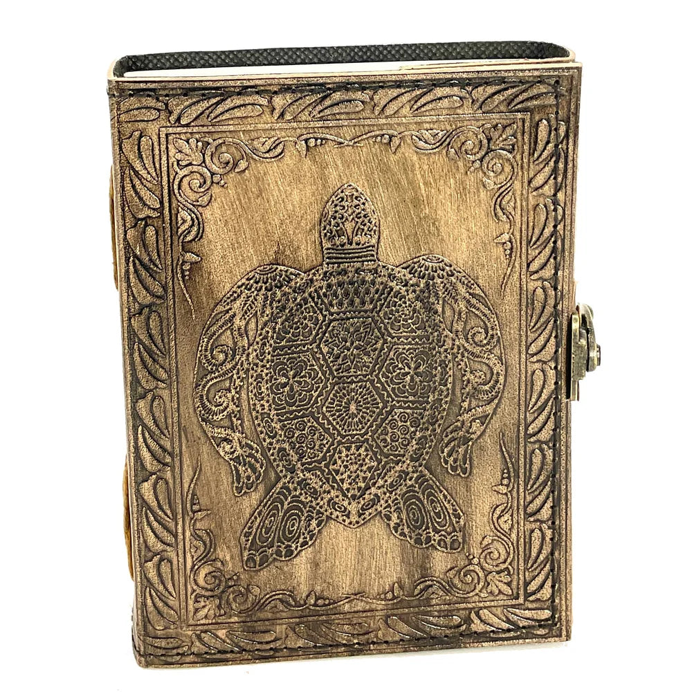 Leather Journal - Turtle | Red Claw Gaming