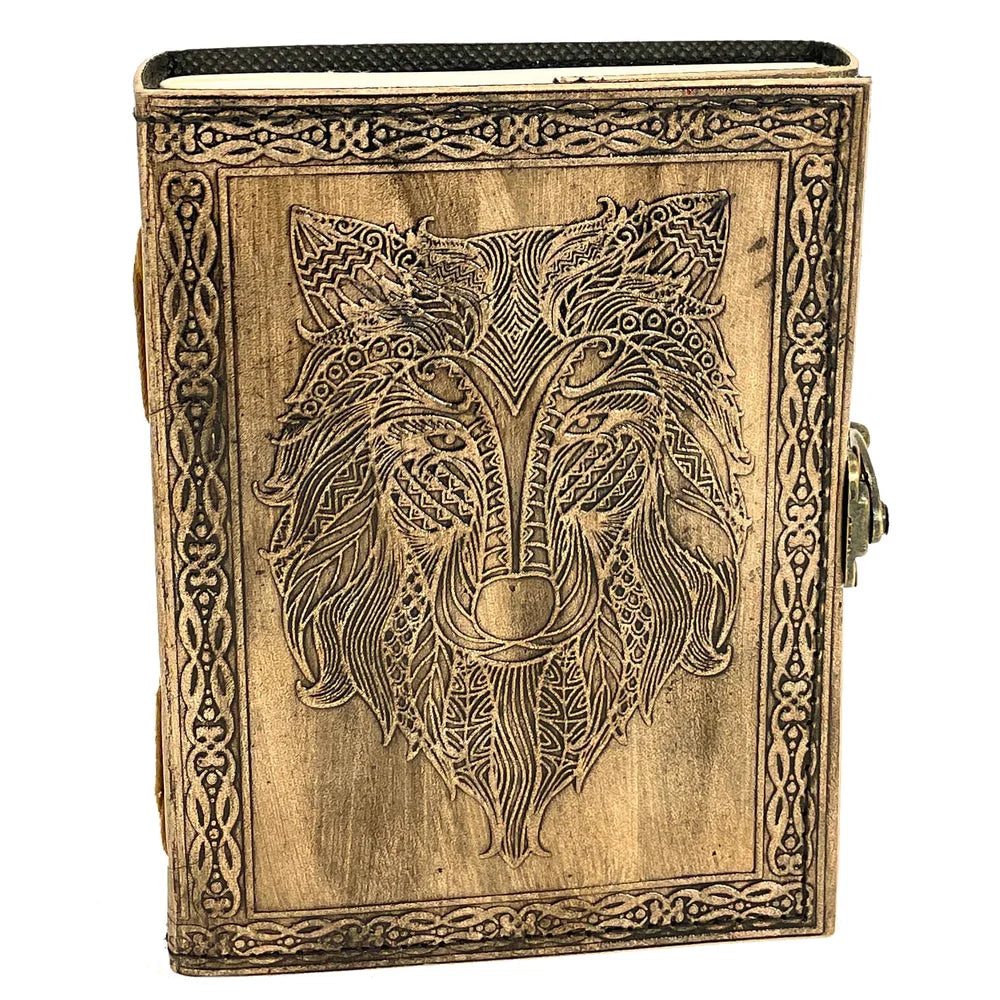 Leather Journal - Wolf | Red Claw Gaming
