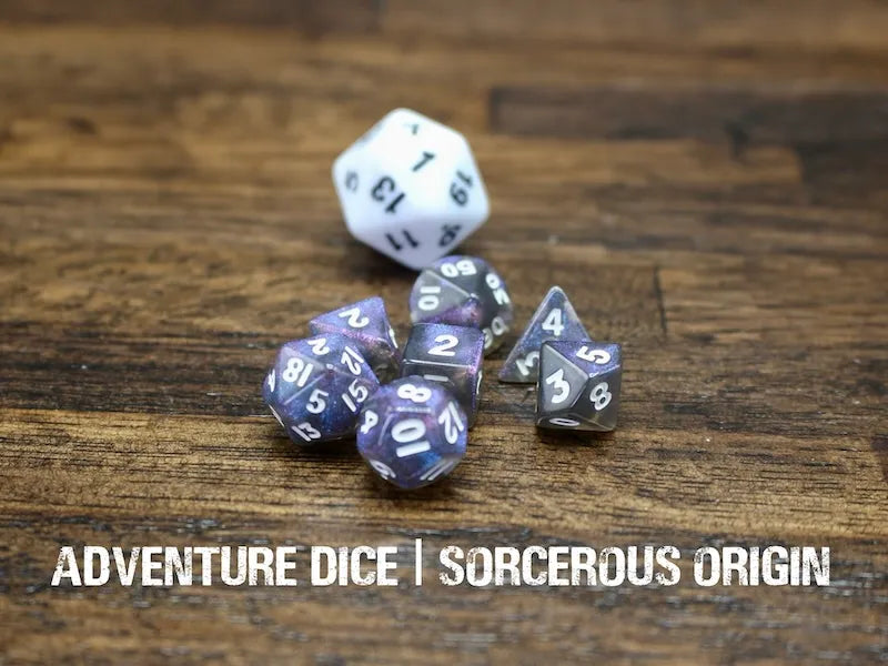 Adventure Dice Sorcerous Origin Mini Dice Set Dice & Counters Adventure Dice | Red Claw Gaming