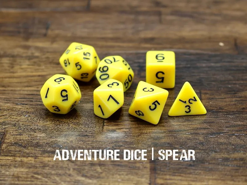 Adventure Dice Spear Dice Set | Red Claw Gaming