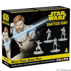 Star Wars Shatterpoint Hello There: Gene3ral Obi-Wan Kenobi Squad Pack Star Wars: Legion Fantasy Flight Games    | Red Claw Gaming