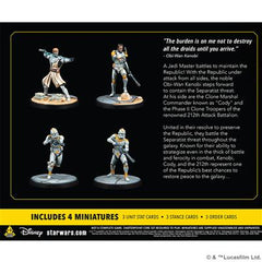 Star Wars Shatterpoint Hello There: Gene3ral Obi-Wan Kenobi Squad Pack Star Wars: Legion Fantasy Flight Games    | Red Claw Gaming