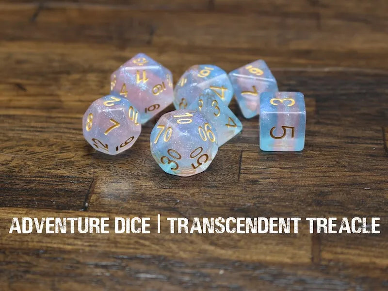 Adventure Dice Transcendent Treacle Dice Set Dice & Counters Adventure Dice | Red Claw Gaming