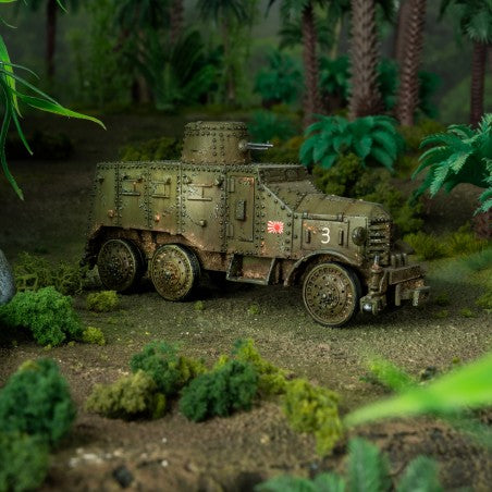 Imperial Japanese Type 91 SO-MO Armoured car Imperial Japan Warlord Games | Red Claw Gaming