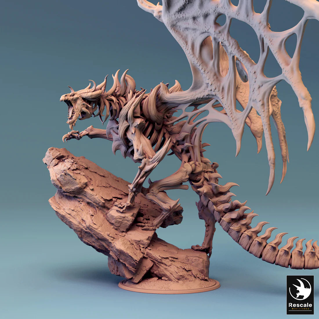 Darkwood Prints - Adult Dracolich Minatures Darkwood Prints | Red Claw Gaming