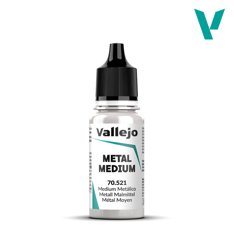 METALLIC MEDIUM 521-18ML. Vallejo Game Color Vallejo    | Red Claw Gaming