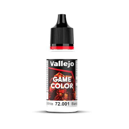 GAME COLOR 001-18ML. DEAD WHITE Vallejo Game Color Vallejo    | Red Claw Gaming