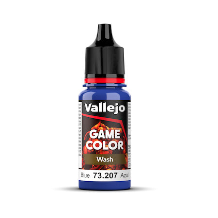 GAME COLOR WASH 207-18ML. BLUE Vallejo Game Color Wash Vallejo    | Red Claw Gaming