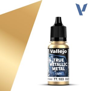 True Metallic Metal Imperial Gold - Light True Metallic Metal Vallejo | Red Claw Gaming