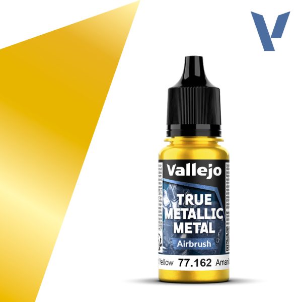True Metallic Metal Radiant Yellow - Airbrush | Red Claw Gaming