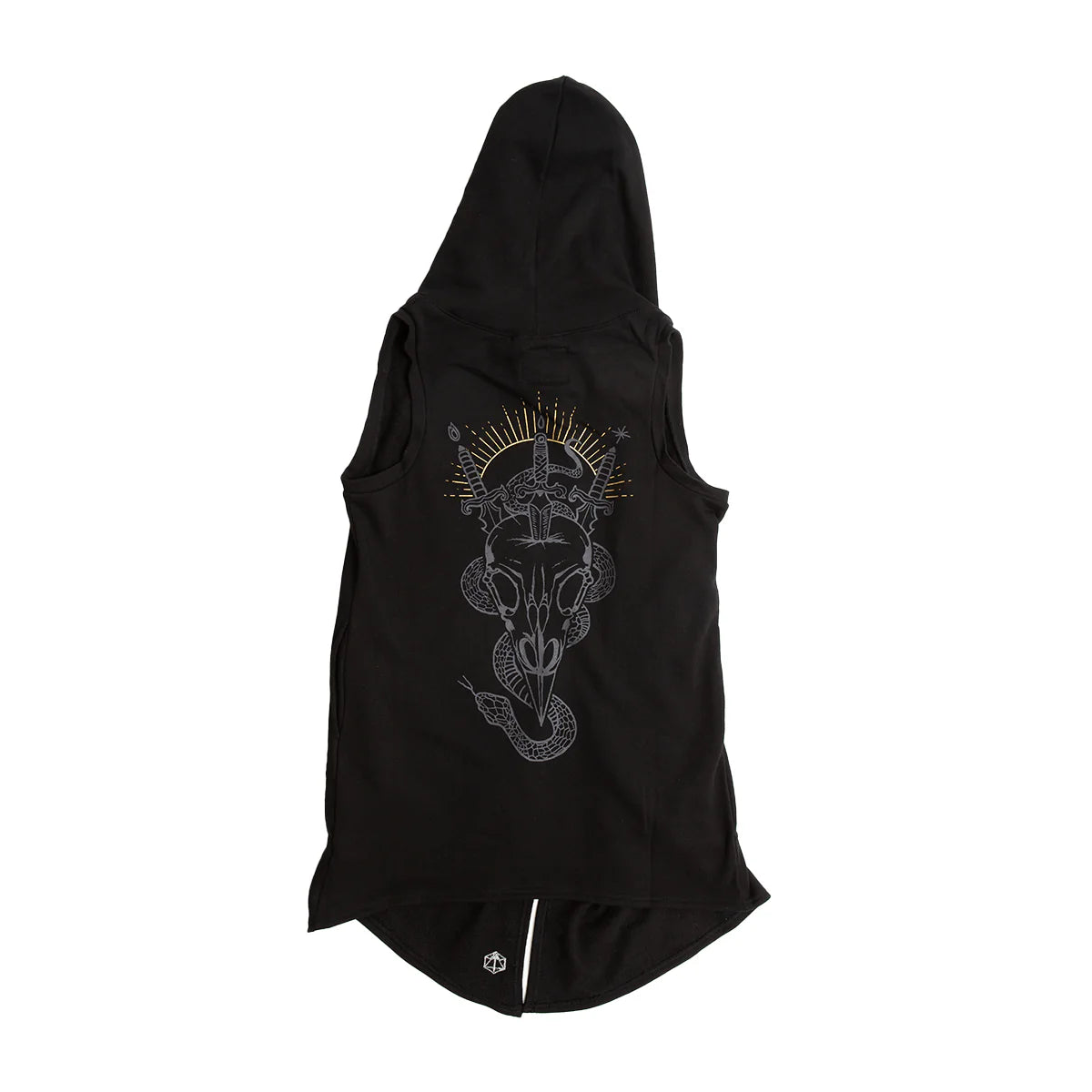 Vox Machina Collection: Vax'ildan Sleeveless Hooded Cardigan | Red Claw Gaming