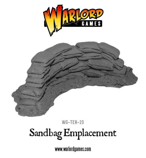 Sandbag Emplacement | Red Claw Gaming