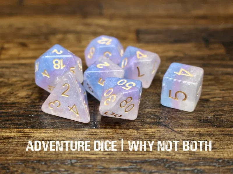 Adventure Dice Why not Both Dice Set Dice & Counters Adventure Dice | Red Claw Gaming