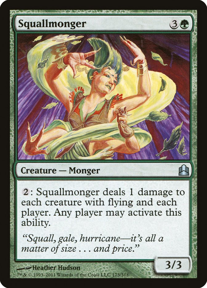 Squallmonger [Commander 2011] MTG Single Magic: The Gathering    | Red Claw Gaming