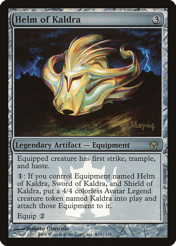 Helm of Kaldra [Fifth Dawn Promos] MTG Single Magic: The Gathering    | Red Claw Gaming