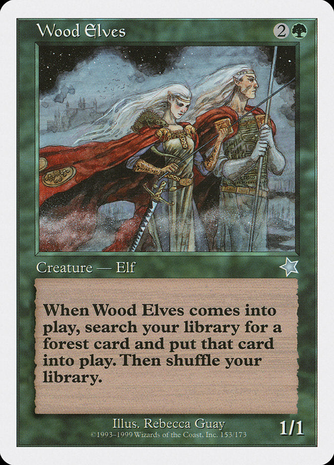 Wood Elves [Starter 1999] MTG Single Magic: The Gathering    | Red Claw Gaming