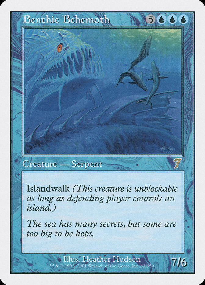 Benthic Behemoth [Seventh Edition] MTG Single Magic: The Gathering    | Red Claw Gaming
