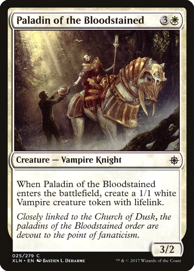 Paladin of the Bloodstained [Ixalan] MTG Single Magic: The Gathering    | Red Claw Gaming