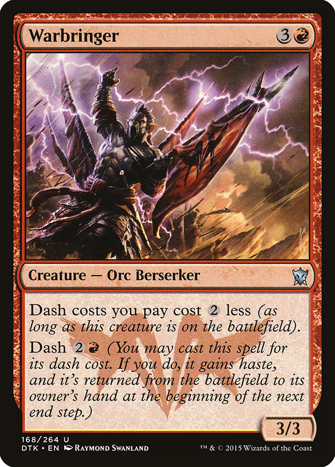 Warbringer [Dragons of Tarkir] MTG Single Magic: The Gathering    | Red Claw Gaming