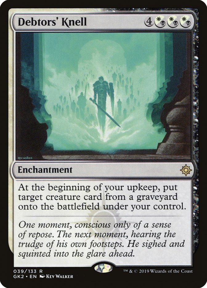 Debtors' Knell [Ravnica Allegiance Guild Kit] MTG Single Magic: The Gathering    | Red Claw Gaming