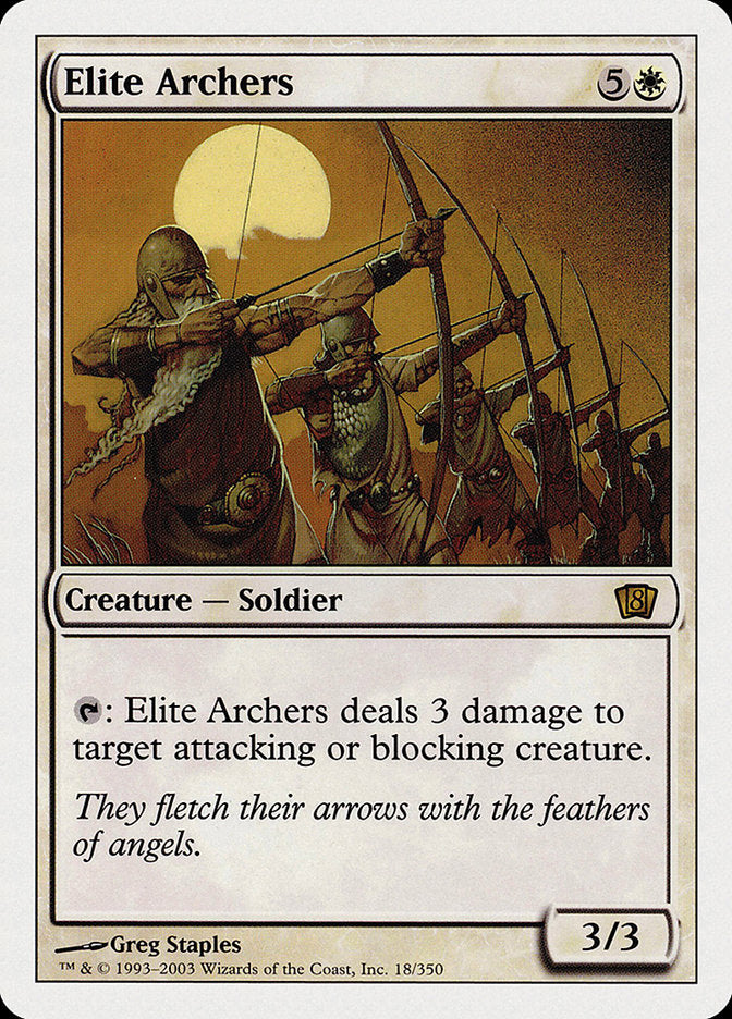 Elite Archers [Eighth Edition] MTG Single Magic: The Gathering    | Red Claw Gaming