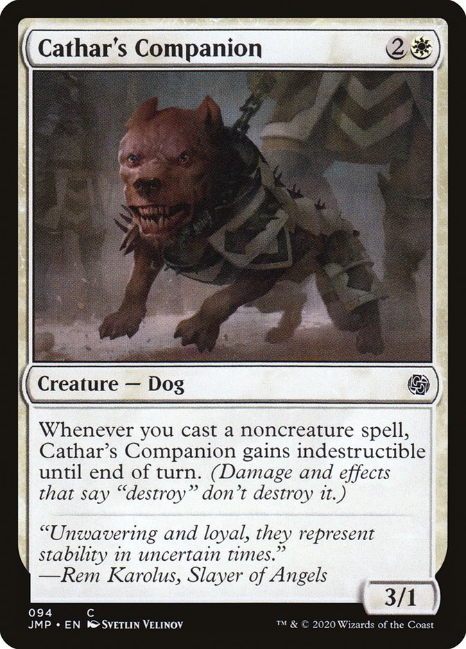 Cathar's Companion [Jumpstart] MTG Single Magic: The Gathering    | Red Claw Gaming