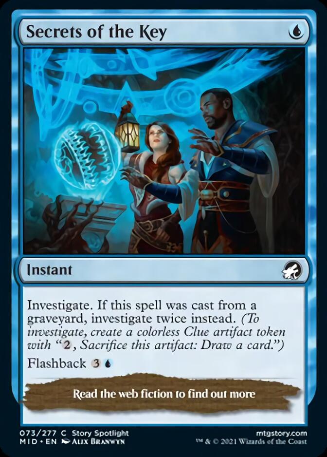 Secrets of the Key [Innistrad: Midnight Hunt] MTG Single Magic: The Gathering    | Red Claw Gaming