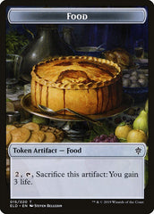 Faerie // Food (15) Double-Sided Token [Throne of Eldraine Tokens] MTG Single Magic: The Gathering    | Red Claw Gaming