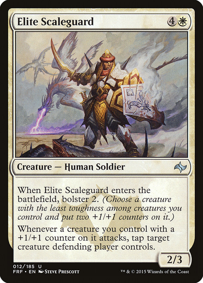 Elite Scaleguard [Fate Reforged] MTG Single Magic: The Gathering    | Red Claw Gaming