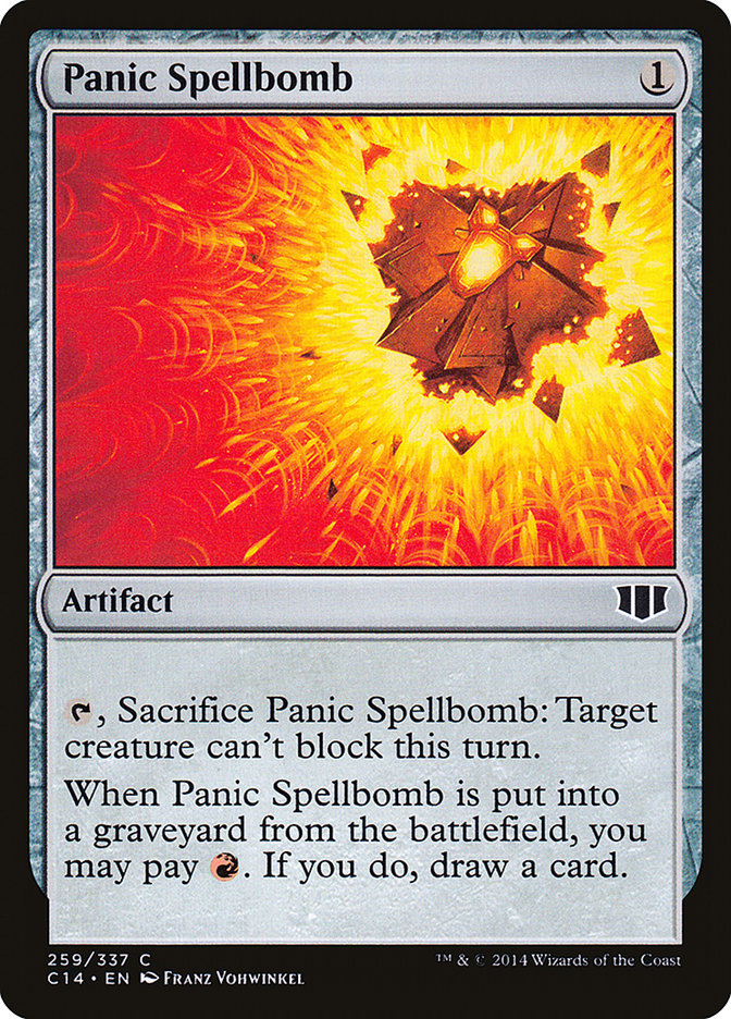 Panic Spellbomb [Commander 2014] MTG Single Magic: The Gathering    | Red Claw Gaming