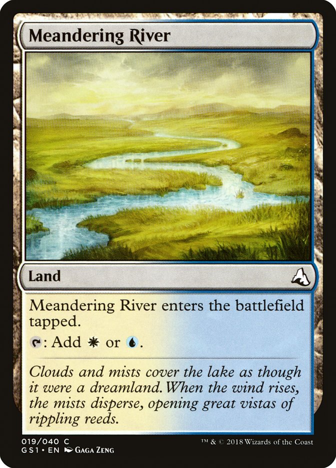 Meandering River [Global Series Jiang Yanggu & Mu Yanling] MTG Single Magic: The Gathering    | Red Claw Gaming