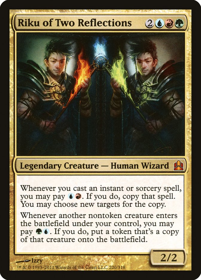 Riku of Two Reflections [Commander 2011] MTG Single Magic: The Gathering    | Red Claw Gaming