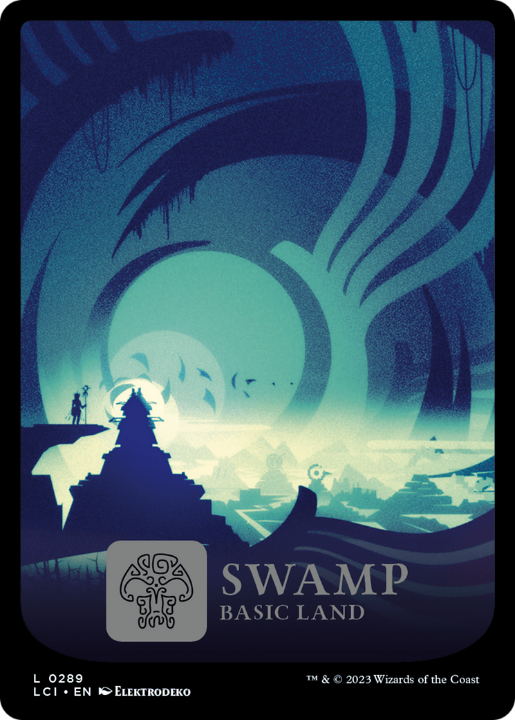Swamp (0289) [The Lost Caverns of Ixalan] MTG Single Magic: The Gathering    | Red Claw Gaming
