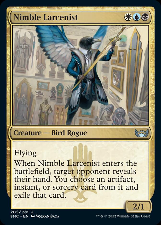 Nimble Larcenist [Streets of New Capenna] MTG Single Magic: The Gathering    | Red Claw Gaming
