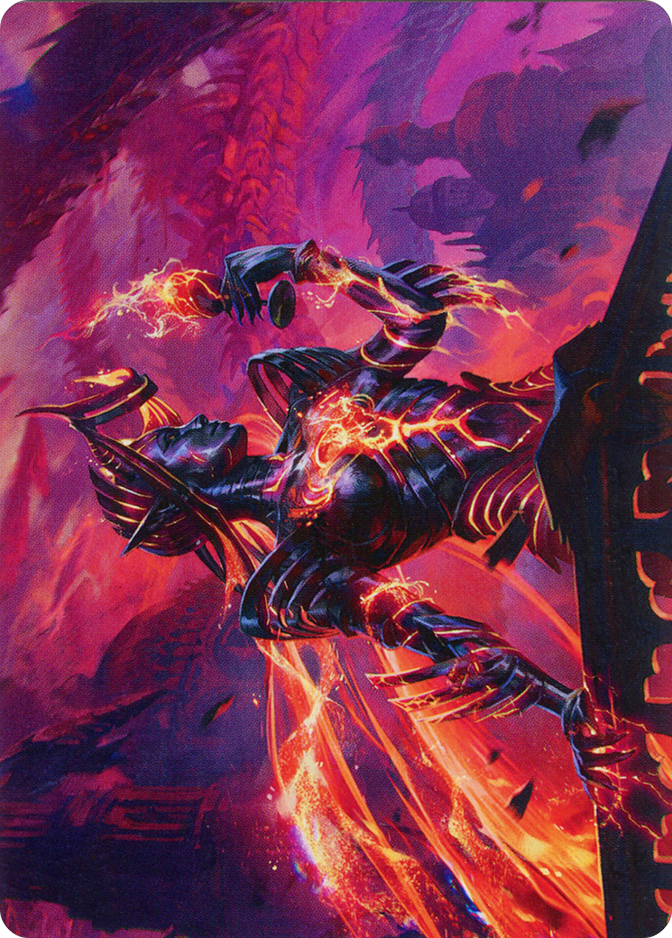 Ayara, Furnace Queen Art Card [March of the Machine Art Series] MTG Single Magic: The Gathering    | Red Claw Gaming