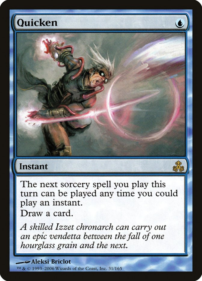 Quicken [Guildpact] MTG Single Magic: The Gathering    | Red Claw Gaming