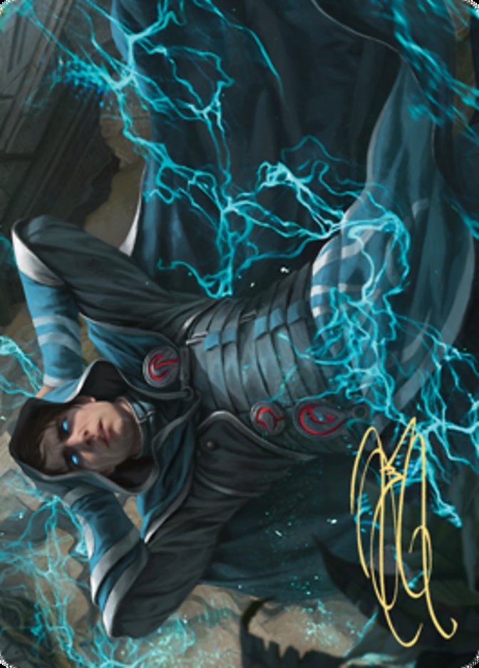 Maddening Cacophony Art Card (Gold-Stamped Signature) [Zendikar Rising Art Series] MTG Single Magic: The Gathering    | Red Claw Gaming