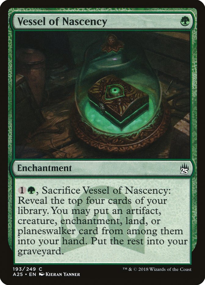 Vessel of Nascency [Masters 25] MTG Single Magic: The Gathering    | Red Claw Gaming