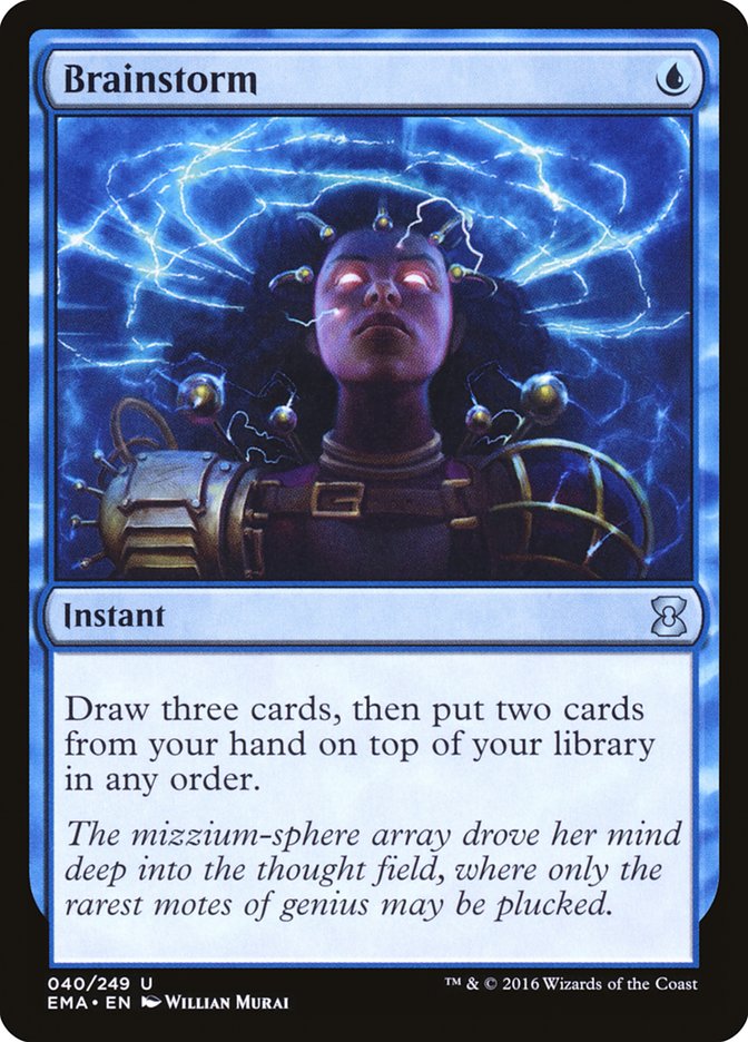 Brainstorm [Eternal Masters] MTG Single Magic: The Gathering    | Red Claw Gaming