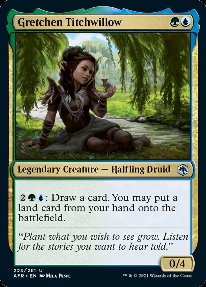 Gretchen Titchwillow [Dungeons & Dragons: Adventures in the Forgotten Realms] MTG Single Magic: The Gathering    | Red Claw Gaming