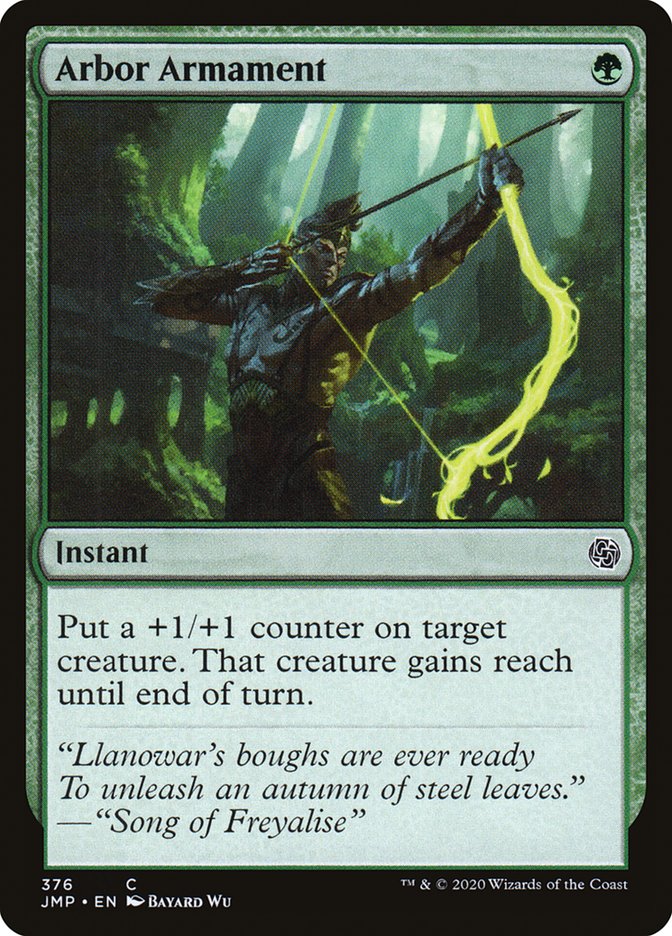 Arbor Armament [Jumpstart] MTG Single Magic: The Gathering    | Red Claw Gaming