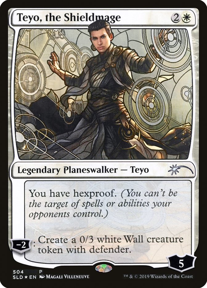 Teyo, the Shieldmage (Stained Glass) [Secret Lair Drop Promos] MTG Single Magic: The Gathering    | Red Claw Gaming