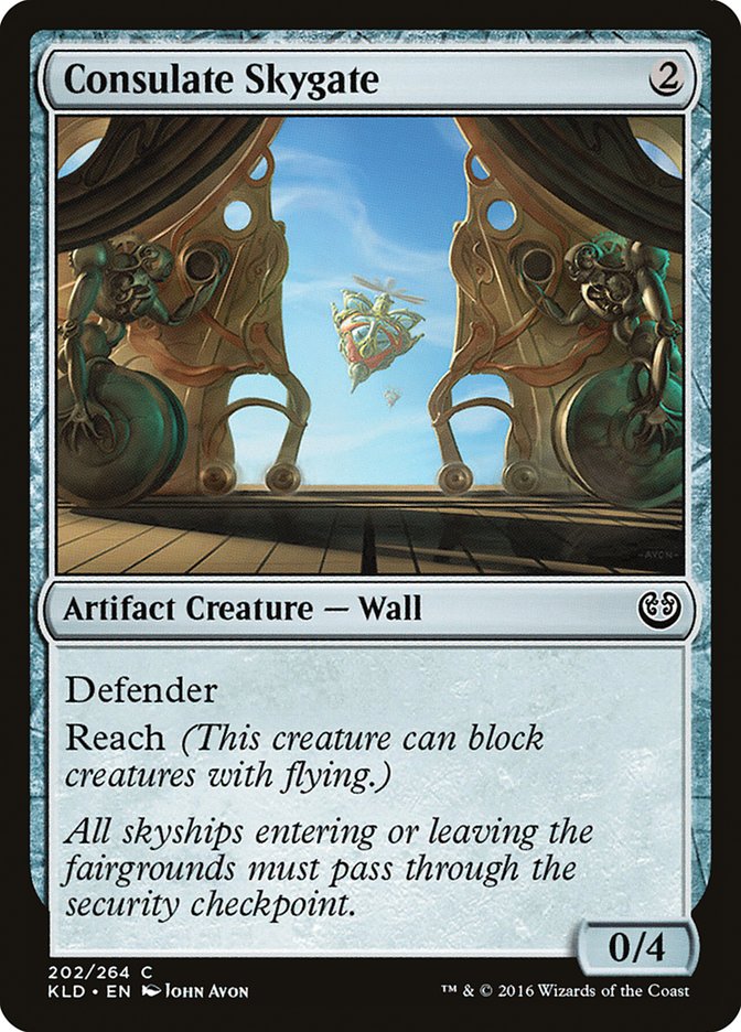 Consulate Skygate [Kaladesh] MTG Single Magic: The Gathering    | Red Claw Gaming