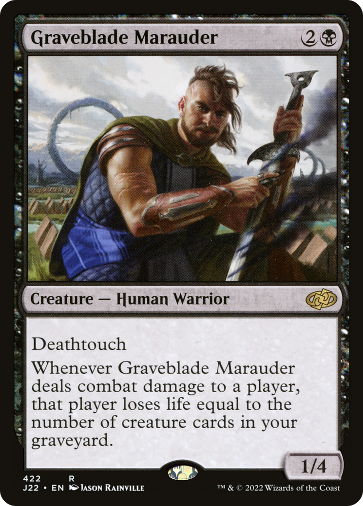 Graveblade Marauder [Jumpstart 2022] MTG Single Magic: The Gathering    | Red Claw Gaming