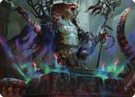 Sivriss, Nightmare Speaker Art Card (32) [Commander Legends: Battle for Baldur's Gate Art Series] MTG Single Magic: The Gathering    | Red Claw Gaming