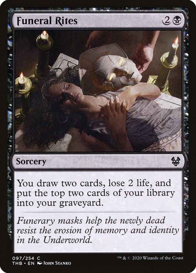 Funeral Rites [Theros Beyond Death] MTG Single Magic: The Gathering    | Red Claw Gaming