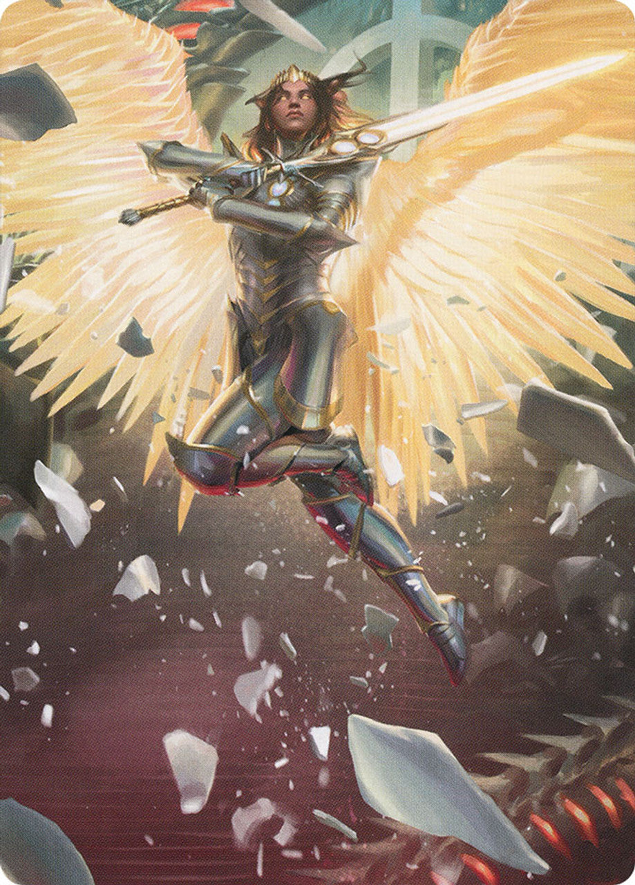 Archangel Elspeth Art Card [March of the Machine Art Series] MTG Single Magic: The Gathering    | Red Claw Gaming