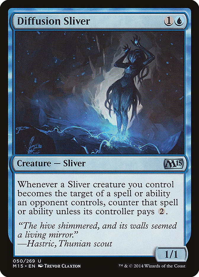 Diffusion Sliver [Magic 2015] MTG Single Magic: The Gathering    | Red Claw Gaming